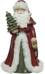 Дед Мороз с елкой 12х14х23 см 530817