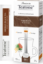 Siberian Black Tea - Черный чай Сибирский 15 стиков