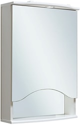 Шкаф с зеркалом Фортуна 50 (белый)