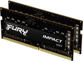 FURY Impact 2x16GB DDR4 SODIMM PC4-21300 KF426S16IBK2/32