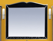 Зеркало Анжелика - 100 (черный с серебром)