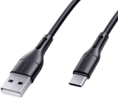 USB Type-A - USB Type-C US-SJ501 (1 м, черный)