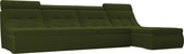 Холидей люкс 105563 (микровельвет, зеленый)