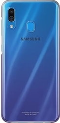 Gradation Cover для Samsung Galaxy A30 (синий)