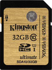 SDHC Ultimate UHS-I U1 (Class 10) 32GB (SDA10/32GB)