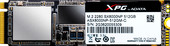 XPG SX8000 512GB ASX8000NP-512GM-C (без радиатора)