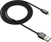 MFI-3 CNS-MFIC3PB USB Type-A - Lightning (1 м, черный)