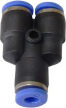 Фитинг У-образный для пласт труб 10 мм SPY10