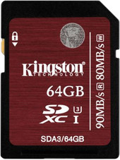 SDXC UHS-I U3 64GB (SDA3/64GB)
