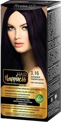 Hair Happiness Стойкая 3.16 холодный темный шатен