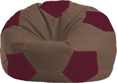 Мяч М1.1-318 (коричневый/бордовый)