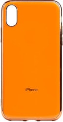 Plating Tpu для Apple iPhone X/XS (оранжевый)
