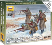 Советская пехота в зимней форме 1941-1942