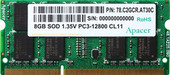 4GB DDR3 SO-DIMM PC3-12800 (AS04GFA60CATBGC)