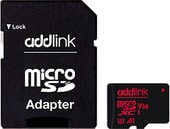 microSDXC AD128GBMSXU3A 128GB (с адаптером)