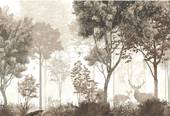 Рисованный лес 3 270x400