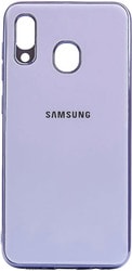 Plating Tpu для Samsung Galaxy A40 (фиалковый)