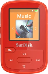 SanDisk Clip Sport Plus (16GB, красный)