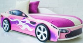Бондмобиль 160x70 (розовый)
