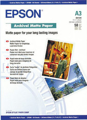 Archival Matte Paper A3 192г/м2 50л (C13S041344)