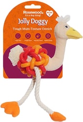 Jolly Doggy Tough Multi Texture Ostrich 39029
