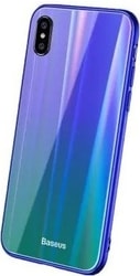 Laser Luster Case для iPhone X/iPhone Xs (синий)
