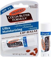 Бальзам для губ Увлажняющий с маслом какао витамином Е и SPF 15 (4 г)