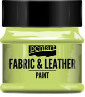Fabric & Leather paint 50 мл (зеленый лайм)
