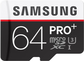 microSDXC Pro Plus UHS-1 U3 Class 10 64GB + адаптер (MB-MD64DA)