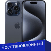 iPhone 15 Pro 128GB Неиспользованный by Breezy, грейд N (синий титан)