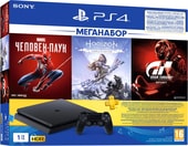 PlayStation 4 1TB Horizon Zero Dawn + Spider-Man + GTR
