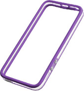 Clear Bumper для iPhone 5/5S фиолетовый