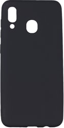Soft-touch для Samsung Galaxy A30 (черный)