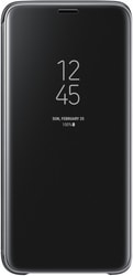 Clear View Standing Cover для Samsung Galaxy S9 (черный)