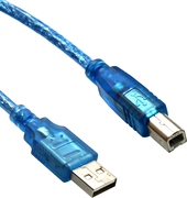 ACD-U2ABM-20L USB Type-A - USB Type-B (2 м, синий)