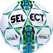 Futsal Mimas (4 размер, белый/синий/салатовый)