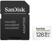 High Endurance microSDXC SDSQQNR-128G-GN6IA 128GB (с адаптером)