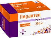 Пирантел, 250 мг, 3 табл.