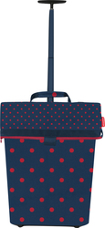 Trolley M Frame Mixed Dots Red