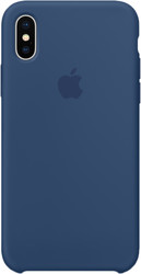 Silicone Case для iPhone X Blue Cobalt