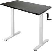 Manual Desk Compact 1360x800x36 мм (дуб мореный/белый)