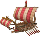 Корабли. Римский военный корабль STH-005