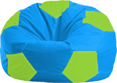 Мяч М1.1-276 (голубой/салатовый)