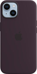 MagSafe Silicone Case для iPhone 14 (бузина)