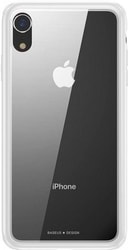 See-through Glass для iPhone XR (белый)