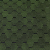 Top Shingle Смальто 3 мм (зеленый)