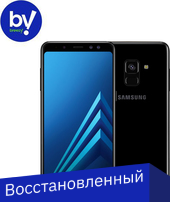 Galaxy A8 2018 32GB Восстановленный by Breezy, грейд C (черный)