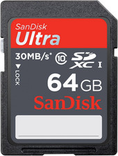 Ultra SDXC (Class 10) UHS-I 64GB (SDSDU-064G-U46)