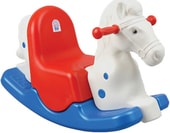 Лошадка Happy Horse 06164 (белый/красный)
