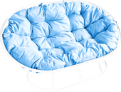 Мамасан 12100103 (белый/голубая подушка)